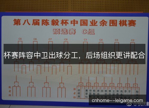 杯赛阵容中卫出球分工，后场组织更讲配合